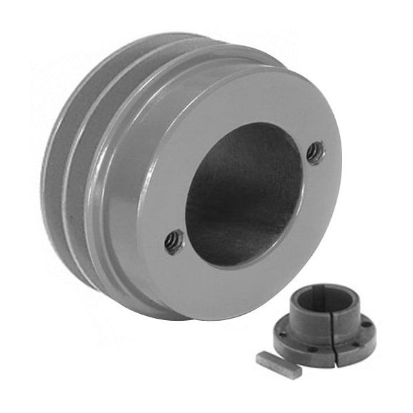 Dodge Industrial 2 Grooves, 5.95 in. Outside Diameter, Bushed, SDS Bushing Series 2B56-SDS - main